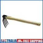 # 4-Claw Rake Garden Hand Rake Tool with Wooden Handle Agricultural Garden Tools