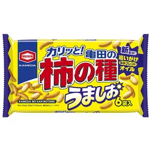 +東瀛go+龜田米果 鹽味柿種米果 150g 米果 柿種 零食 日本必買 日本原裝 (9折)