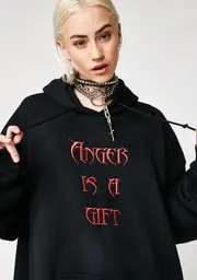 [Whatever 21] Anger Is A Gift Hoodie