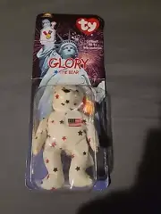GLORY The Bear-1997 McDonalds Ty Beanie Baby with rare tag error 1993.