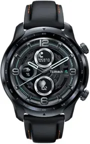 Mobvoi TicWatch Pro 3 - Shadow Black - Stainless Steel - Black - Solid Silicone - Refurbished (Excellent Condition)