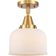 Innovations Lighting 447-1C-SG-G71 Franklin Restoration Large Bell Flush Mount