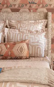 [St. Frank] Classic Kuba Cloth Sheet Set - King