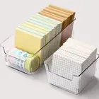 Container Storage Box Drawer Separate Storage Note Holder Desktop Organizer