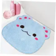 Bath Rug,Absorbent Axolotl Bath Mat,Non Slip Rubber Backing,Thick Tufting