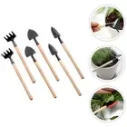 2 Sets Portable Miniature Planting Tools Steel Garden Digging Trowel