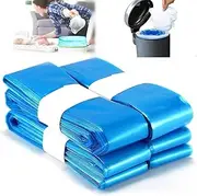 6 Pack Nappy Bin Refills, Smellproof Nappy Bags, Hold Upto 290 Nappies, Biodegradable Nappy Bags Scented, Diaper Bin Pail Disposal Bags, 4.5cm Nappy Sacks Compatible with Various Refill Cassettes