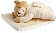 Prince Lionheart Slumber Bear with Silkie| Sleep Aid | Soothing Womb Sounds | Designed by A Doctor | Newborn, Infant & Toddler | White Noise | Removeable Sound Box – Cream