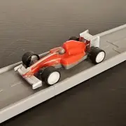 Red Formula 1 F1 Racecar NEW Road To Gold Driven Battat Pocket Micro Toy Car