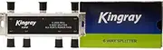 KSP6F KINGRAY 6 Way F-Type Splitter Foxtel Approved F30964 KSP6F,