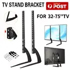 Universal Table Top TV Stand Leg Mount LED LCD Flat TV Screen 32-75" For Sony LG