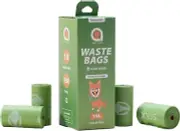 Compostable Poop Waste Bag Plant Based 100% Biodegradable Leak Proof Silky