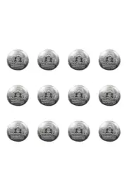 WWI Imperial German Crown Officer Button 18mm (12pcs)
