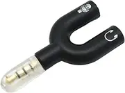 Audio Splitter - 3.5mm Jack Adapter | 2 in 1 U Type 3.5mm Headphone Connector for Men and Women Laptop PC Tablet for Sharing Audio