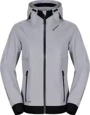 Spidi Hoodie Shell D295, textile jacket H2Out women , color: Light Grey/Black , size: S