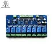 7-30V 8 Channel Modbus Rtu Relay Module RS485 TTL Multifunction Control Switch