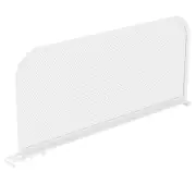 Flexi Storage Home Solutions White Mesh Wire Shelf Divider