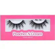 Peaches & Cream NO 34 False Eyelashes, Black