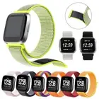 For Fitbit Versa 2/1 Lite Nylon Sport Band Woven Loop Watch Strap Wrist Band NEW