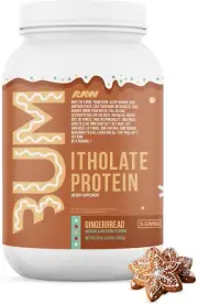 RAW Whey Isolate Protein Powder, Gingerbread (CBUM Itholate Protein) - 100% Gras
