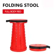 OZNALA Folding Stool Seat Portable Retractable Telescopic Camping Fishing Travel Chairs