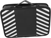 LIFKOME Hairdressing Tool Bag Lightweight Scissor Pouch for Hair Stylist Supplies Compact and Durable Canvas Barber Case for Travel and Salon Organization Accommodates Clippers