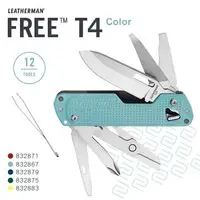 在飛比找蝦皮購物優惠-LEATHERMAN FREE T4 多功能工具刀-彩色版