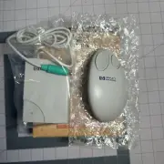 Hewlett Packard HP Cordless MouseMan Pro Mouse + Receiver M-RC44 - NEW RETRO PC