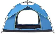 2 Person Camping Tent Instant Pop Up Automatic Light Dome Camping Tent Waterproof Outdoor Beach Tent, 3 Colors