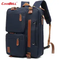 在飛比找蝦皮購物優惠-Coolbell商務背包15.6 17.3寸雙肩包電腦背包帆