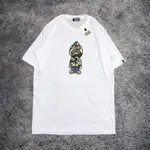 DISTRO T 恤男女通用品牌中性 DISTRO HYPEBEAST BAPE STA CAMO MILO TEE 美