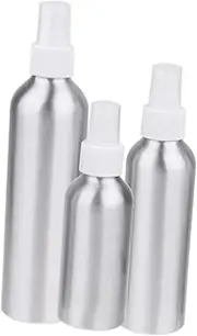 Healeved Portable Refillable Perfume Bottles Pack Ml Ml Ml Aluminum Spray Bottle
