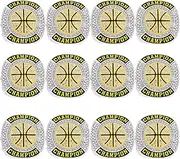 Size 7 to 14 Basketball Championship Rings Basketball Ring Trophy Award Winner MVP Collectible Gift Champion Ring