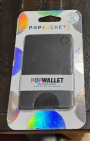 PopSockets Popwallet Black Card Holder PopSocket Pop Socket Pop Wallet