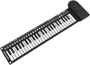 OFFIGAM 1 Set Portable Piano with Built Speaker Folding Hand Rolled Music Keyboard present for Compact and Durable Design Fun Learning Tool for Music Enthusiasts