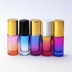 5ml 10ml Colorful Thick Glass Roller Bottles for Essential Oil Perfume with Ball