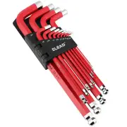 13Pcs Extra Long Hex Key Large Allen Key Wrench SAE 5/64"-3/4" Ball End CR-V