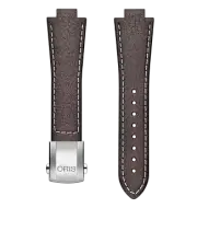 Oris 7732 AQUIS DATE Ø39.5mm leather 21mm Band Strap Bracelet & clasp 07 5 21 10