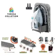 Table Top Ironing Board with Wall Mount, D-Crease, Portable Space Saving Mini...