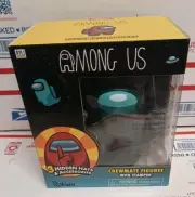 Among Us Black Crewmate Figure with Stamper Kids Toy Series 1 Toikido - NEW!