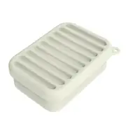 Silicone Soap Dish with Lid Dustproof Soap Holder Keep Soap Dry and Clean for Bathroom Or Kitchen Use Pink