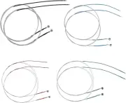 8PCS Violin Strings Full Set (G-D-A-E) Steel Core Compatible with Sizes 4/4 and