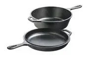 Lodge 3.2 Quart Cast Iron Combo Cooker