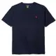 Polo Ralph Lauren 經典刺繡小馬V領素面短袖T恤(男)-深藍色