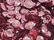 1,000 pcs Bulk Metallic Pink Large 10mm Round Cup Loose Sequins Sewing Crafts