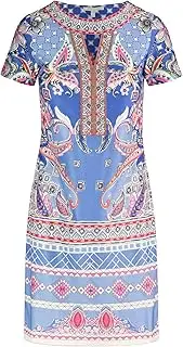 [Mint & Mia] Women's Jersey Dress, Multi-Coloured