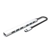 TypeC HUB Aluminum Docking Station USB Splitters for Computer Charging Dock
