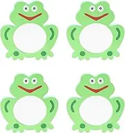 4 Pcs Frog Bath Mirror Kidcraft Playset Bath Time Baby Toys Kid Toys Funny Bath Time Toys Toddler Bath Toys Interactive Baby Bath Toys Bathtub Toys Child Animal Clockwork Eva
