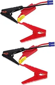 DONFAMDS 2pcs Intelligent Battery Booster Clamps for Quick Connection Safe Emergency Jump Starting Cables with Multifunction Protection for Reliable Vehicle Power