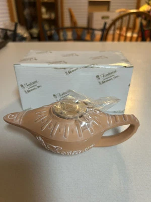 Fontanini By Roman Aladdin’s Lamp With Tea Light New In Box